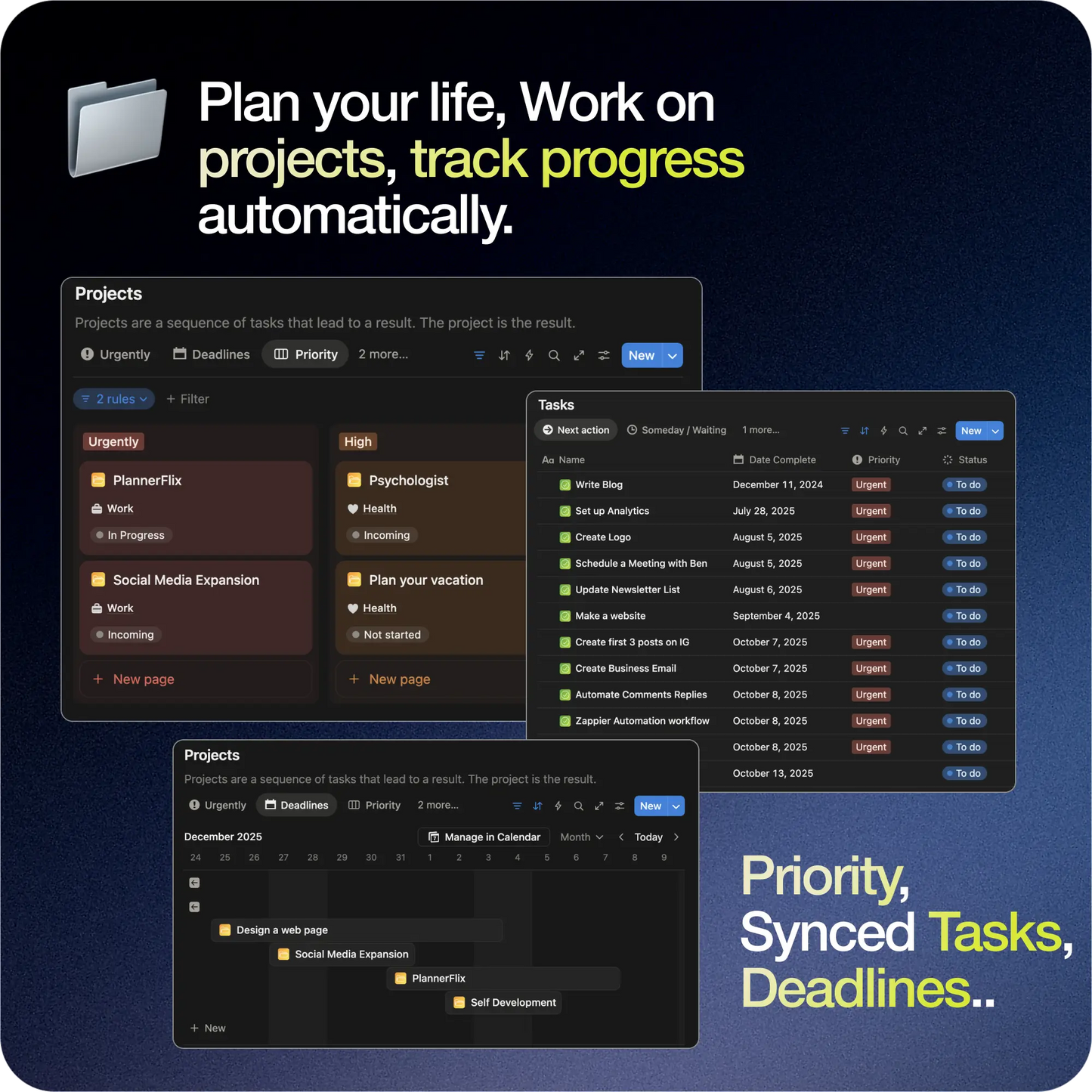 💻 Full Productivity System