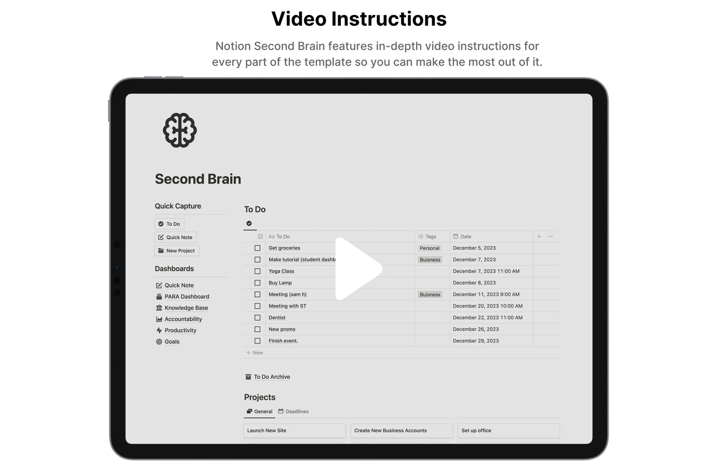 💻 Full Productivity System