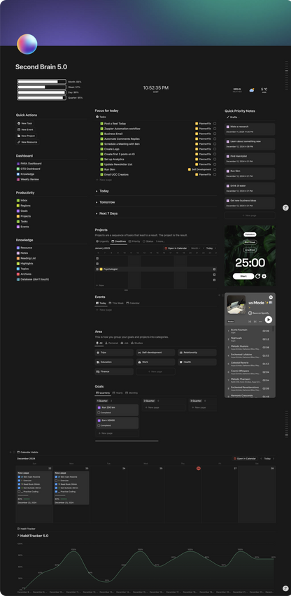💻 Full Productivity System